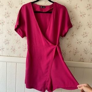 Zara trafuluc Pink Romper